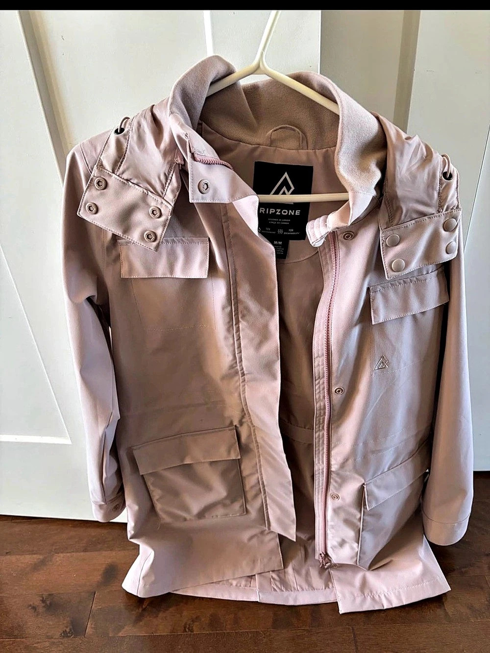 RIPZONE Women's Whitewater Spring Utility Jacket Pink